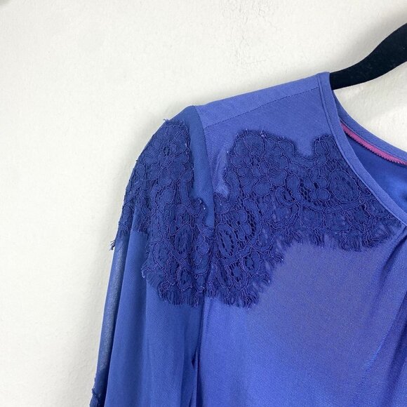 Boden Sasha Dress Blue Shift 10L - Picture 3 of 10